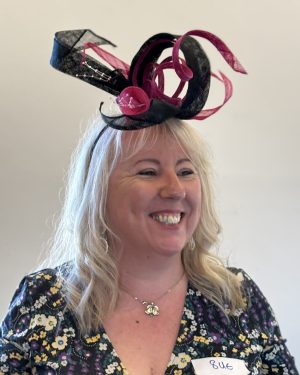 Sinamay Fascinator 20th March - March Library